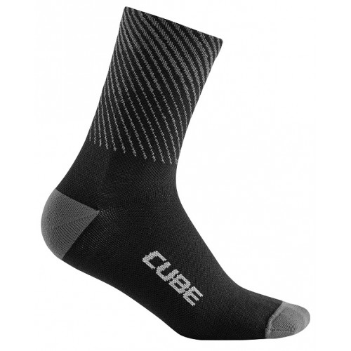 Κάλτσες Cube High Cut Be Warm Black 'n Grey - 12314 DRIMALASBIKES