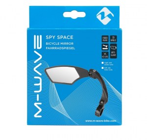 Καθρέπτης M-Wave Spy Space κατάλληλος για E-Bikes (Αριστερός) - 270015 DRIMALASBIKES