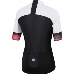 Μπλούζα με κοντό μανίκι Sportful STRIKE Jersey S/S - Black/White DRIMALASBIKES