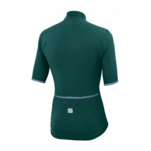Μπλούζα με κοντό μανίκι Sportful ITALIA Jersey S/S - Green DRIMALASBIKES