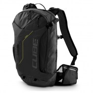 ΤΣΑΝΤΑ Cube Backpack EDGE HYBRID - 12118 Black n Lime DRIMALASBIKES