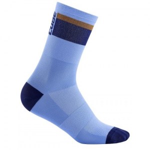 Κάλτσες Cube High Cut Blue 'n' Brown - 12315 DRIMALASBIKES