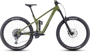 Cube Stereo Hybrid ONE55 C:68X TM 750 29" Olive 'n' Chrome - 2025 DRIMALASBIKES