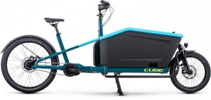 Cube Cargo Dual Hybrid 1000 Blue N Lime - 2025 DRIMALASBIKES